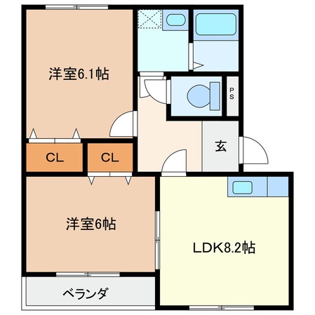 サンライズの物件間取画像